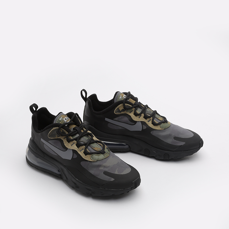 мужские черные кроссовки Nike Air Max 270 React CT5528-001 - цена, описание, фото 2